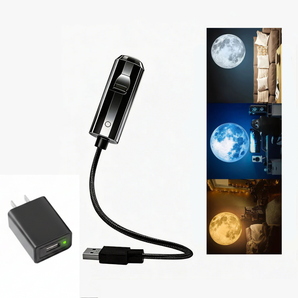 Plug-and-Play HD Galaxy & Ocean Projector Night Lightš„³50,000+ Happy Users