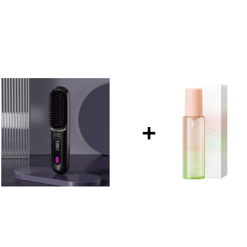 💥New Year's Offer: 50% Off💥Cordless Ceramic Heated Hair Straightening Comb-Remifa®