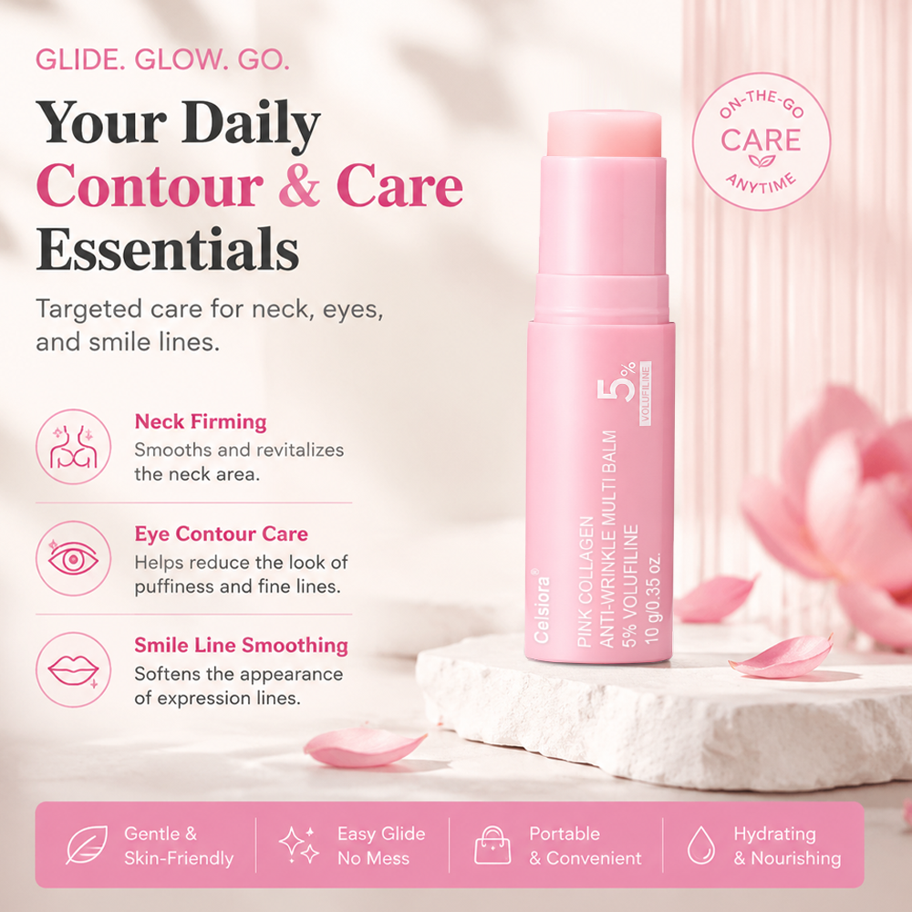 UPSELL✅ Official Flagship Store: Celsiora® Calcium Collagen Repair Lip Balm 👨‍⚕️ TGA Certified (Targets wrinkles and fine lines, smooths nasolabial folds and neck wrinkles, reduces frown lines and crow's feet) (Copy)