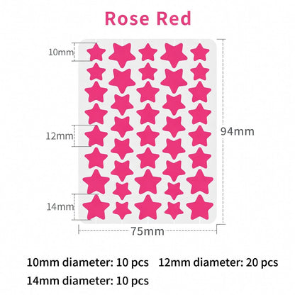 🌟Celsiora® 2-in-1 Microneedle & Hydrocolloid Star Patch | Acne, Raised Moles, Flat Warts & Skin Tags Remover | 6 Colors Pimple Patch for Face & Neck | Invisible Star Zit Stickers | 240 Count