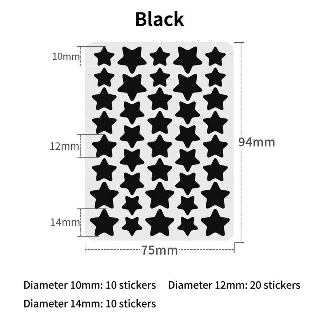 🌟Celsiora® 2-in-1 Microneedle & Hydrocolloid Star Patch | Acne, Raised Moles, Flat Warts & Skin Tags Remover | 6 Colors Pimple Patch for Face & Neck | Invisible Star Zit Stickers | 240 Count