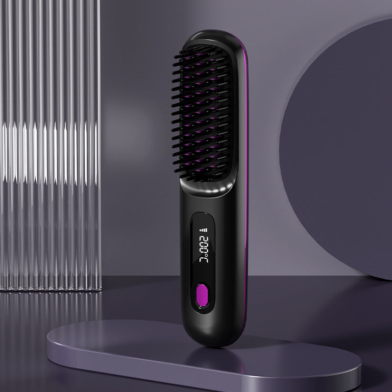 💥New Year's Offer: 50% Off💥Cordless Ceramic Heated Hair Straightening Comb-Remifa®